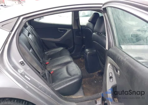 2012 Hyundai Elantra Limited (Ulsan Plant) z USA, uszkodzony, nr VIN KMHDH4AE7CU491459